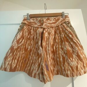 Ulla Johnson Dua Ikat Shorts Size 2. Great condition. Worn a couple of times.